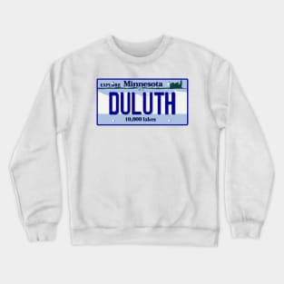 Duluth License Plate Crewneck Sweatshirt